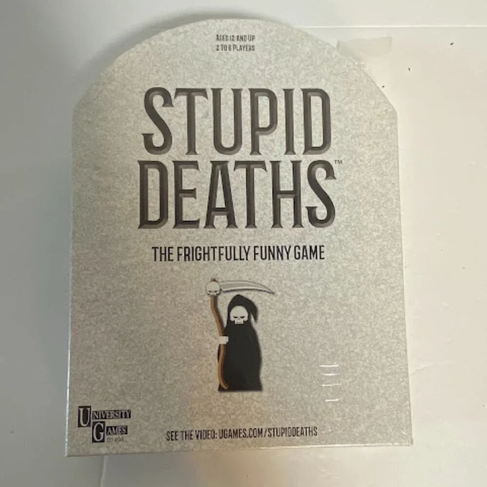 University Games Stupid Deaths: The Frightfully Funny Game